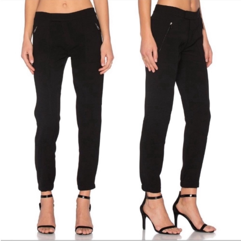 Vince Patchwork Joggers Black 6